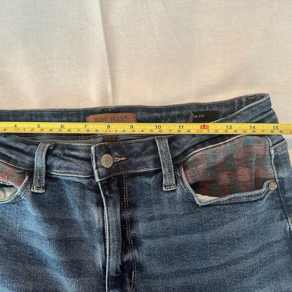 Judy Blue Jeans Womens 13 31 Blue Skinny Fit Stretch Denim‎ Medium Wash Casual - Picture 7 of 9